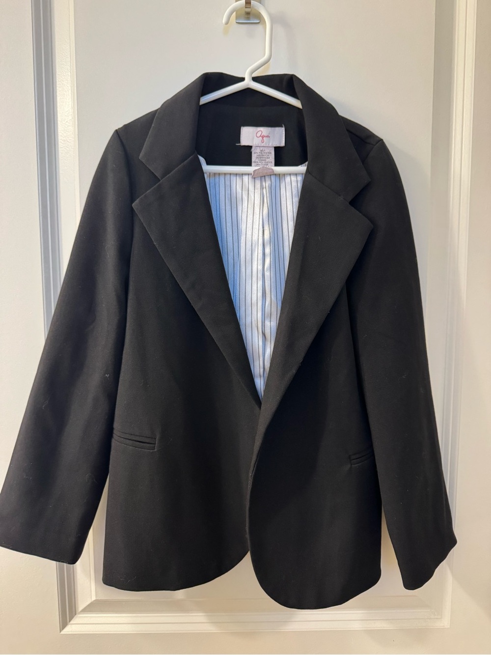 Aqua kids Black Blazer Jacket - Size Small